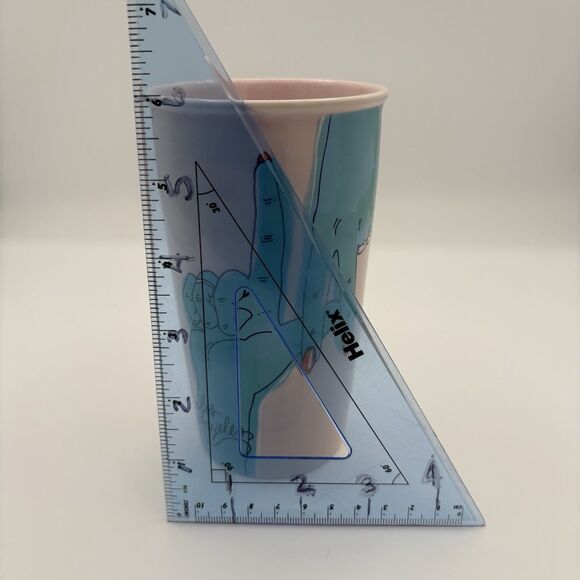 Starbucks ceramic LA Los Angeles hands mug, 12 oz, RARE DISCONTINUED - Picture 6 of 7